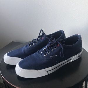 tommy hilfiger blue shoes